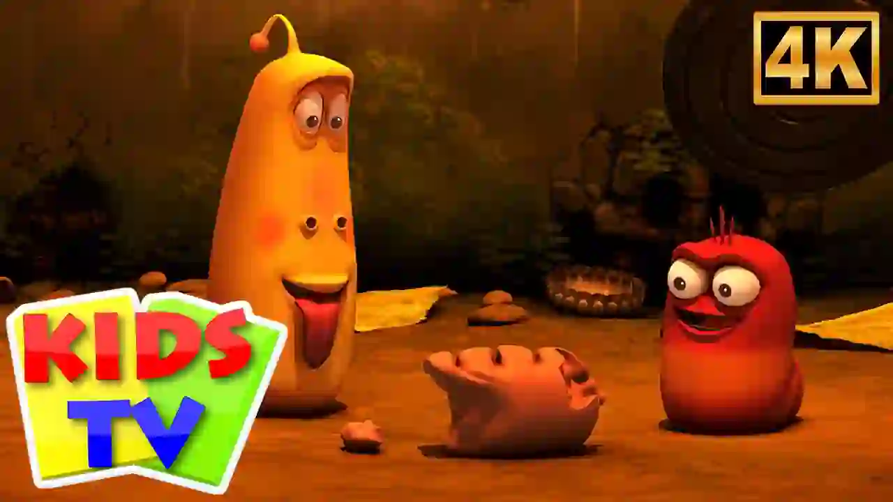 Kids Funny Cartoon - Ham and More Larva Funny Videos for Kids
