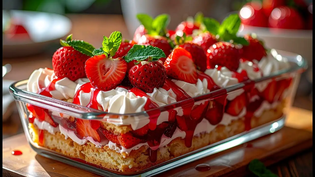 🍓ORIGINAL ITALIAN Strawberry Tiramisu in 5 Minuten | So Simple!